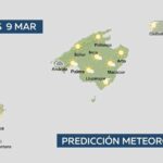 La predicción para el jueves / Temperaturas en ascenso