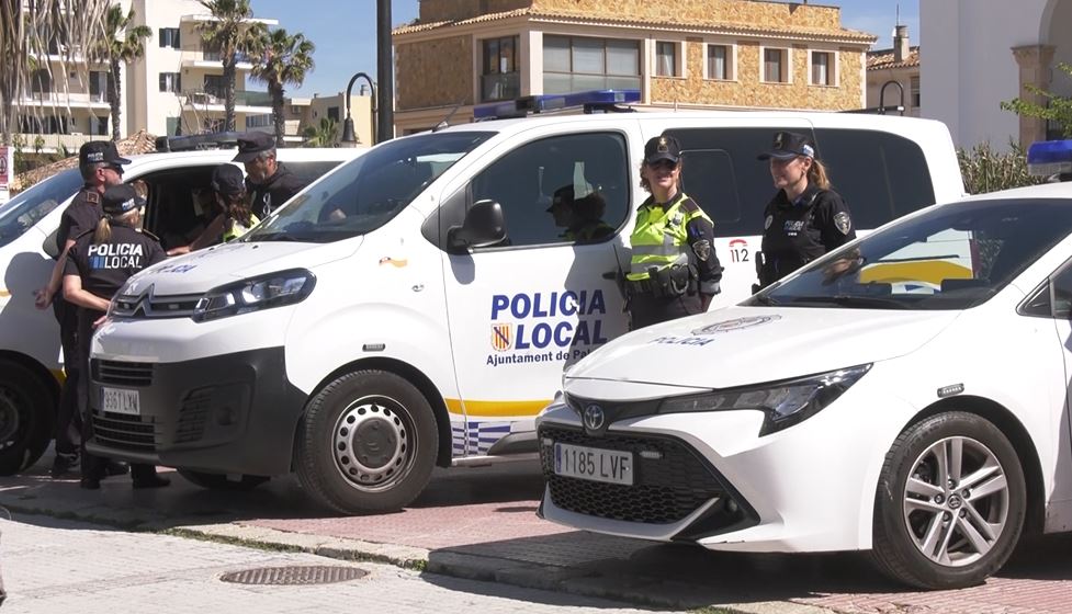 Policía Local de Palma, refuerzo verano