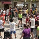 El Moviment Escolta de Mallorca celebra Sant Jordi en Binissalem