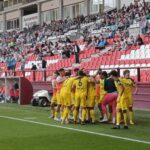 El Atlético Baleares se mantiene con un gran Pastrana en Logroño (1-2)