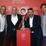 Luis Rubiales recibe por fin al Mallorca Palma Futsal tras conquistar la Champions League