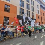 Nueva jornada de huelga de los funcionarios de justicia de Baleares para reclamar mejoras salariales