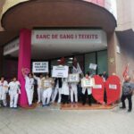 Los sanitarios del Banco de Sangre y Tejidos de Baleares reclaman el aumento salarial prometido en 2022