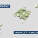 EL TIEMPO / Alerta amarilla por vientos fuertes todo el día en Menorca y desde las siete de la mañana en Mallorca