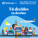 Air Europa, aerolínea oficial de Madrid Orgullo 2023 por quinto año consecutivo
