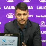 Fran Sánchez, director deportivo Valladolid: "No nos ha llegado una oferta nueva por Larin del Mallorca"