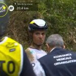 Enric Mas abandona el Tour de Francia tras sufrir una fuerte caída