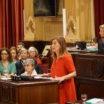 Francina Armengol presenta su renuncia como diputada en el Parlament