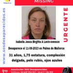 Se busca a esta mujer, desaparecida en Palma desde el viernes pasado