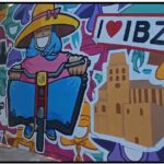 El arte urbano del "Bloop Festival Ibiza 2023" entra en la central de Endesa y convierte en arte los centros de distribución de Ibiza