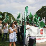 Enfermeras, técnicos y fisioterapeutas de la sanidad privada protestan por la pérdida de poder adquisitivo