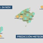 El tiempo del viernes: alerta amarilla por temporal marítimo en Menorca y el norte de Mallorca