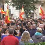 Más de 500 personas se manifiestan en contra de la amnistía en Palma
