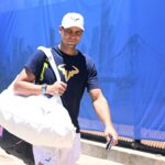 Rafel Nadal se estrena en las pistas de entrenamiento de Brisbane