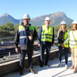 El conseller insular de Turismo visita las obras de remodelación del nuevo hotel Formentor