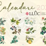 El Santuari de Lluc presenta su calendario 2024 cuyos beneficios se destinarán a la conservación del Jardín Botánico