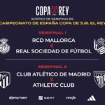 El Real Mallorca se medirá a la Real Sociedad en las semifinales de la Copa del Rey