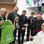 El Papa Francisco recibe en audiencia al Mallorca Palma Futsal