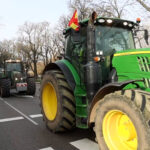 Una tractorada espontánea en Mallorca se moviliza en protesta por la situación del sector agrario