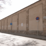 Los muros del convento de Santa Magdalena limpios de grafitis