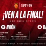 El Mallorca pone a la venta 6.294 plazas de avión para la final de la Copa del Rey