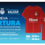 fibwi inaugura nueva tienda en Alcampo con la presencia de jugadores del RCD Mallorca