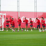 El Sevilla ya prepara el partido frente al Mallorca del lunes en el Pizjuan