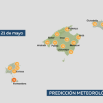 El tiempo este martes: alerta amarilla por tormentas al mediodía en Mallorca
