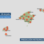 El tiempo para este viernes: llega la ola de calor a Baleares