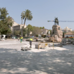 Nuevo aplazamiento en el fin de las obras de reforma de la Plaza de España de Palma