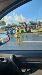 autobus emt palma incendiado