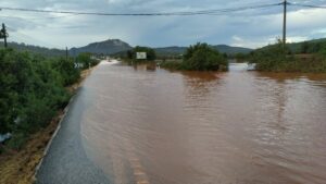 lluvia, barro