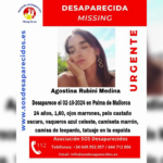 La Policía busca el cuerpo de Agostina Rubini en Son Reus