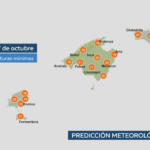 Lluvia y temperaturas en descenso