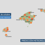 El tiempo para este viernes: chubascos localmente fuertes