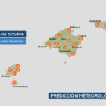 Chubascos, tormentas y descenso de las temperaturas