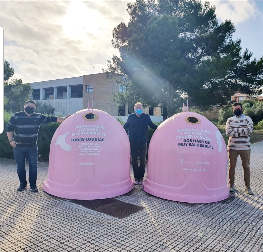 reciclaje ecovidrio, llucmajor